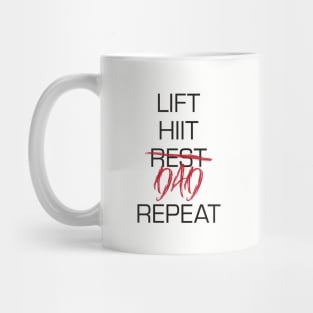 Workout, Parent, Repeat Mug